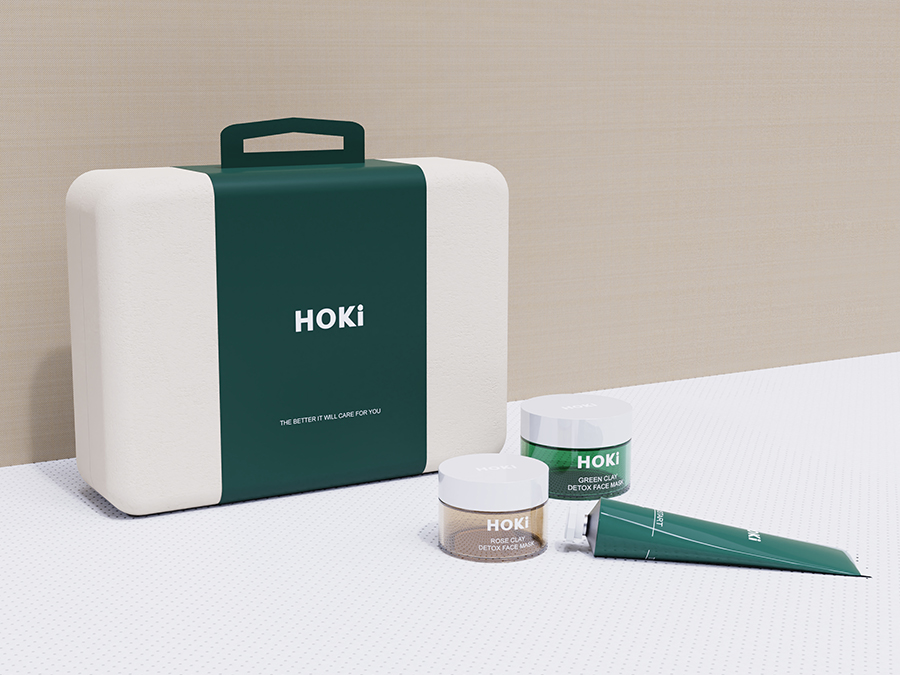 Fully Biodegradable Gift Set for Skincare